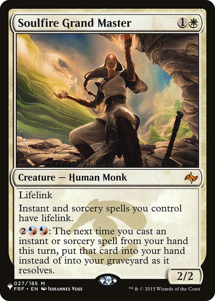 Soulfire Grand Master [The List] Magic: The Gathering