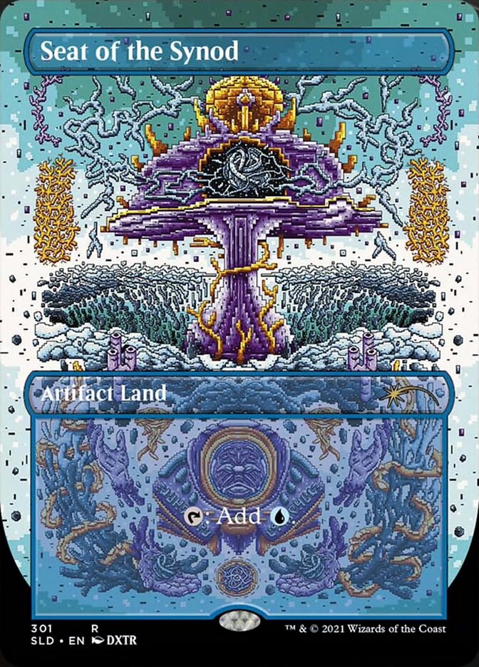 Seat of the Synod (Borderless) [Secret Lair Drop Series] Magic: The Gathering
