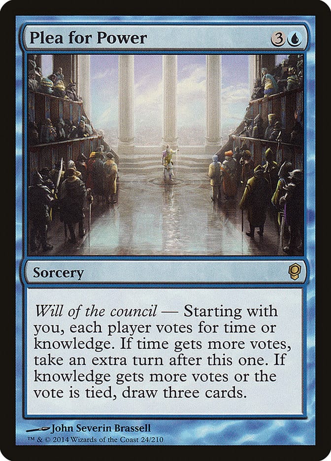 Plea for Power [Conspiracy] Magic: The Gathering