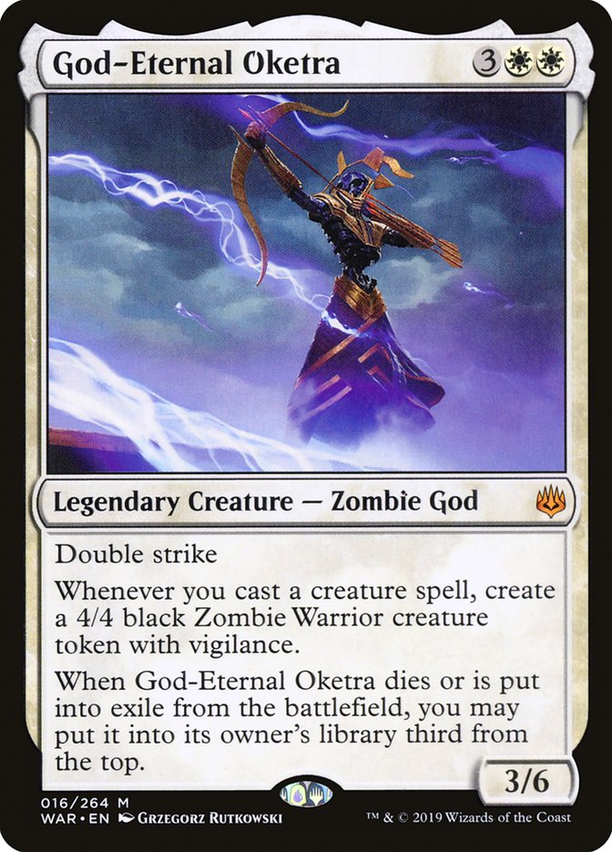 God-Eternal Oketra [War of the Spark] Magic: The Gathering