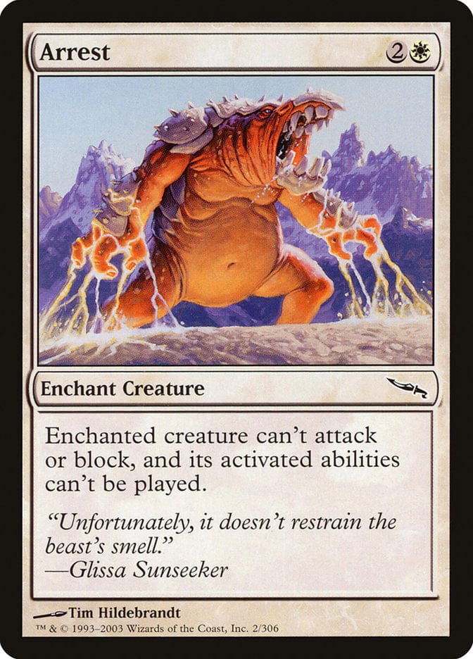 Arrest [Mirrodin] Magic: The Gathering