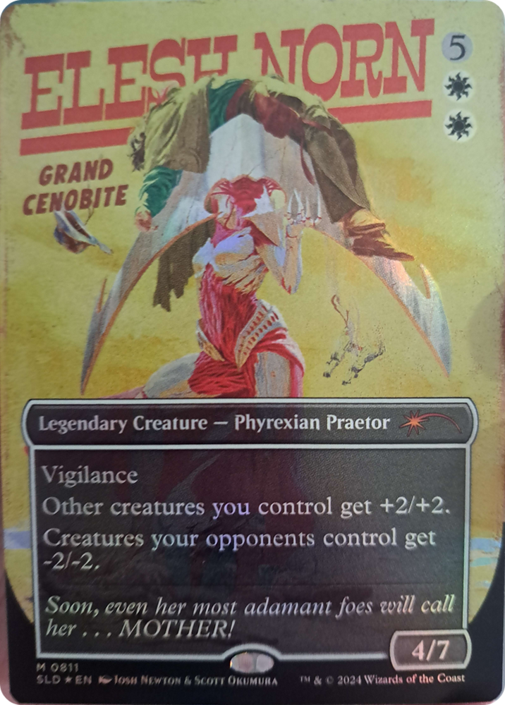 Elesh Norn, Grand Cenobite (0811) (Rainbow Foil) [Secret Lair Drop Series] Magic: The Gathering
