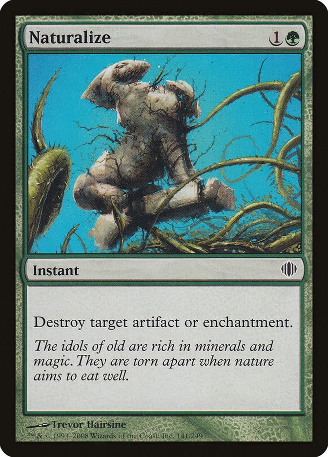 Naturalize [Shards of Alara] Magic: The Gathering