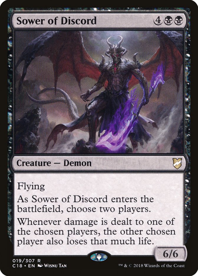 Sower of Discord [Commander 2018] Magic: The Gathering