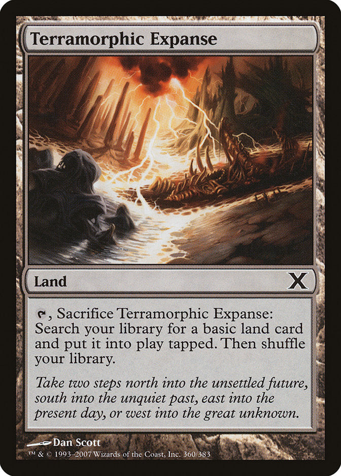 Terramorphic Expanse [Tenth Edition] Magic: The Gathering