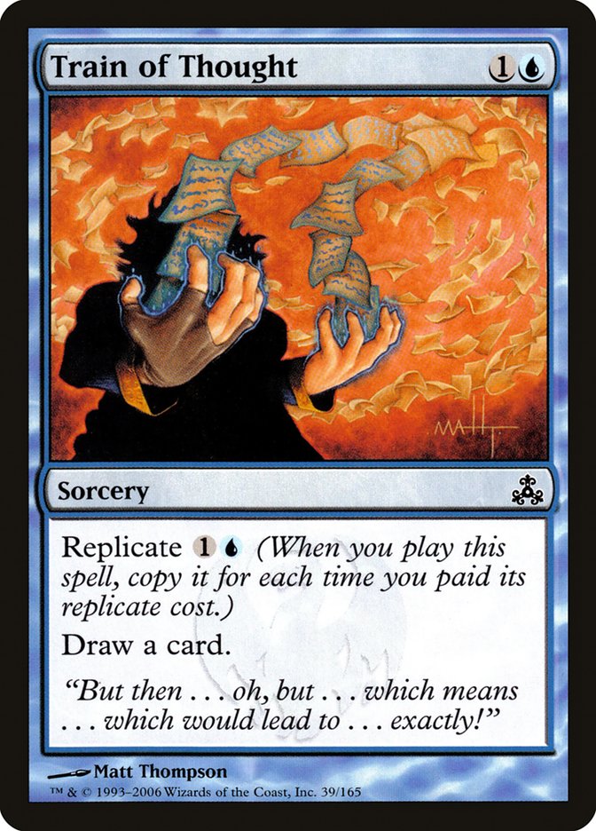 Train of Thought [Guildpact] Magic: The Gathering
