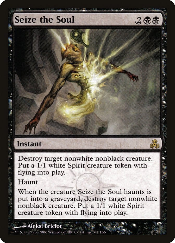 Seize the Soul [Guildpact] Magic: The Gathering