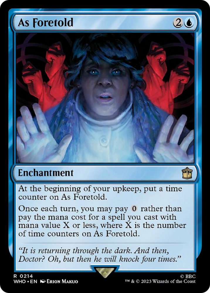 As Foretold [Doctor Who] Magic: The Gathering