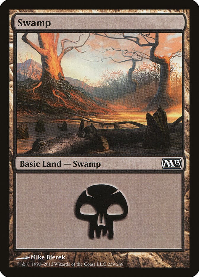 Swamp (239) [Magic 2013] Magic: The Gathering