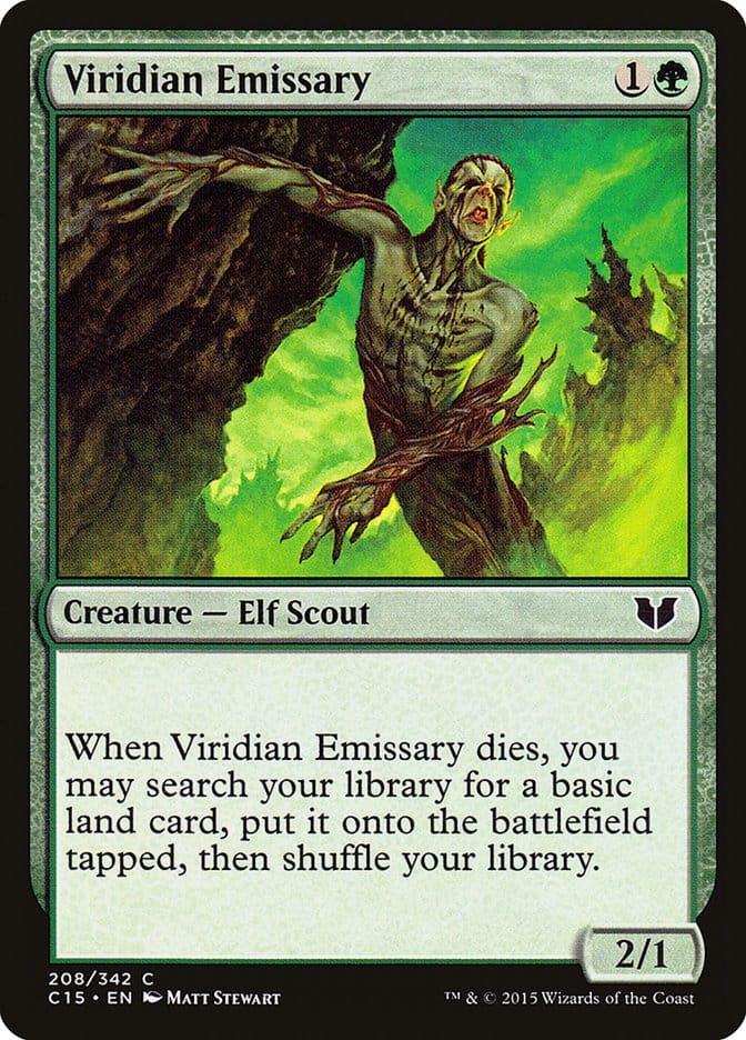 Viridian Emissary [Commander 2015] Magic: The Gathering