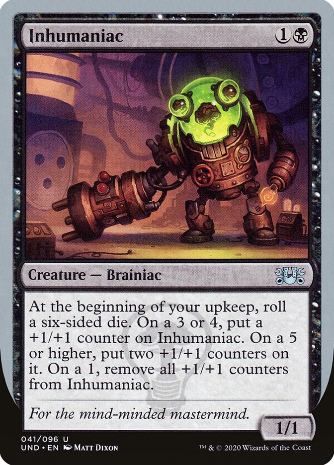 Inhumaniac [Unsanctioned] Magic: The Gathering