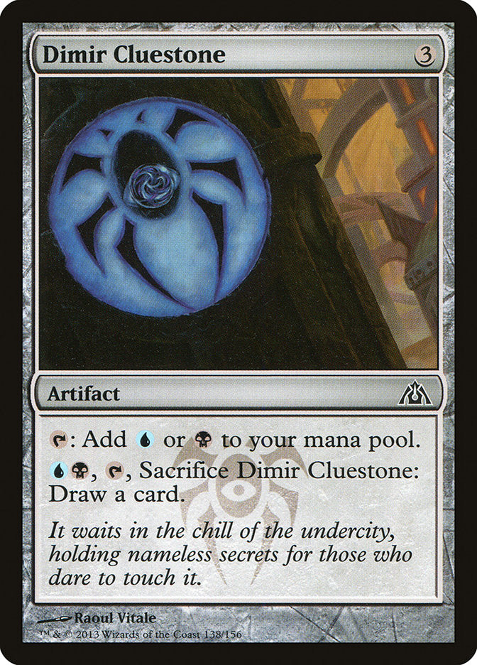 Dimir Cluestone [Dragon's Maze] Magic: The Gathering