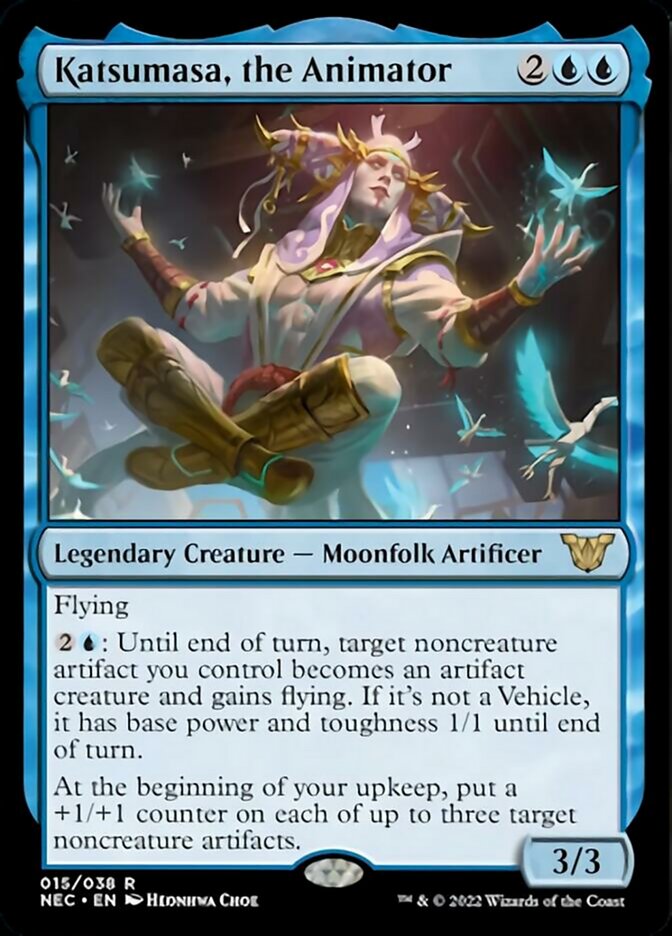 Katsumasa, the Animator [Kamigawa: Neon Dynasty Commander] Magic: The Gathering