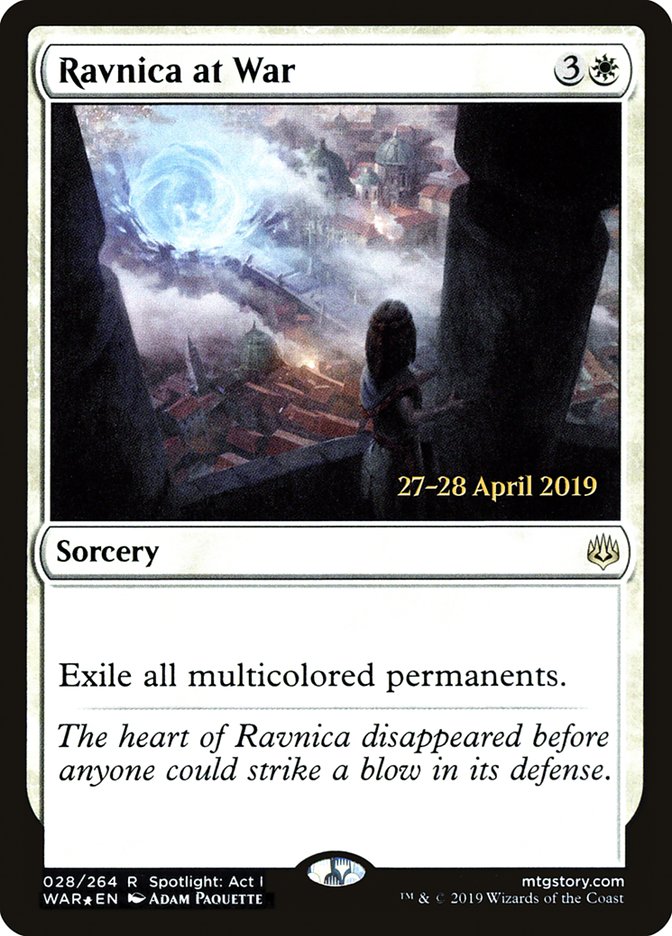 Ravnica at War [War of the Spark Prerelease Promos] Magic: The Gathering