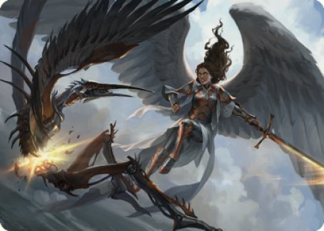 Destroy Evil Art Card [Dominaria United Art Series] Magic: The Gathering
