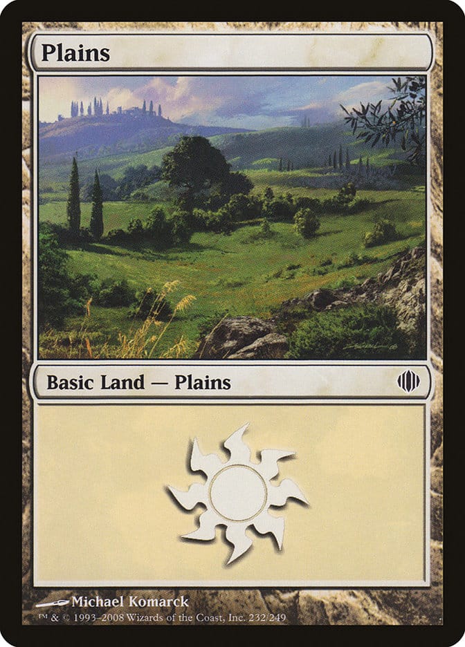 Plains (232) [Shards of Alara] Magic: The Gathering