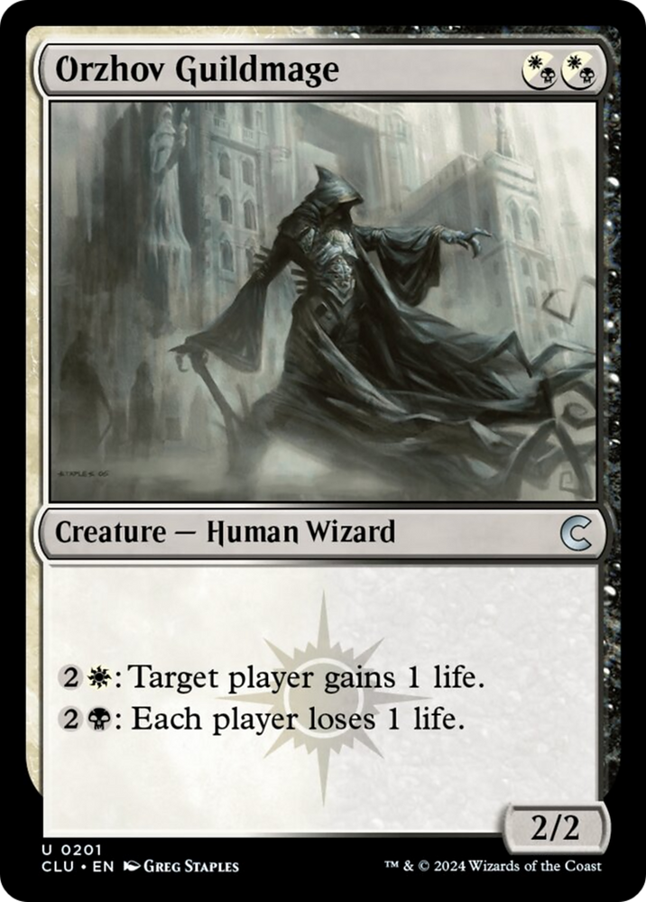 Orzhov Guildmage [Ravnica: Clue Edition] Magic: The Gathering