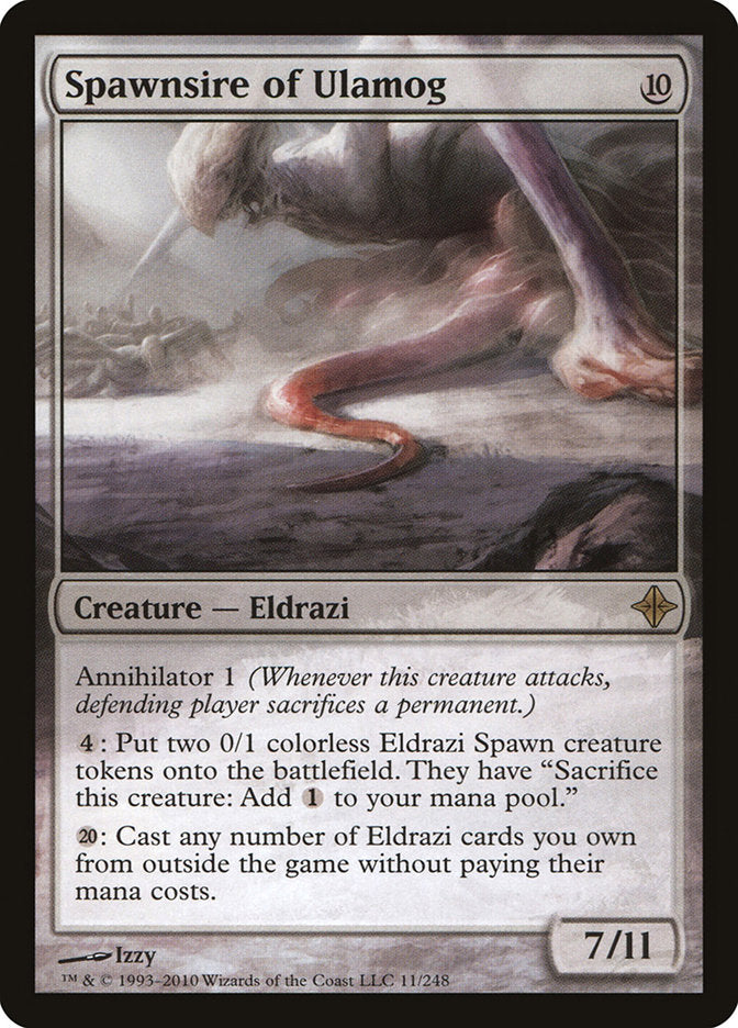 Spawnsire of Ulamog [Rise of the Eldrazi] Magic: The Gathering