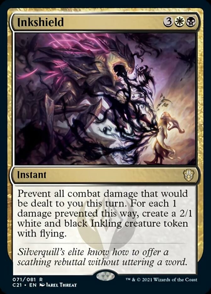 Inkshield [Commander 2021] Magic: The Gathering