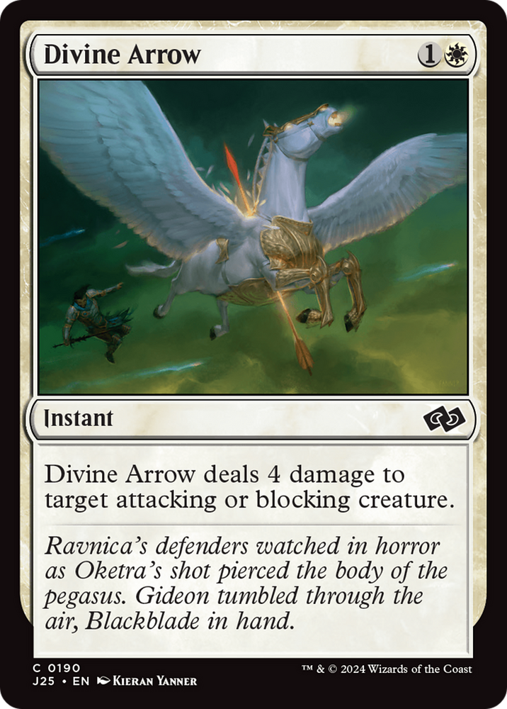 Divine Arrow [Foundations Jumpstart] Magic: The Gathering