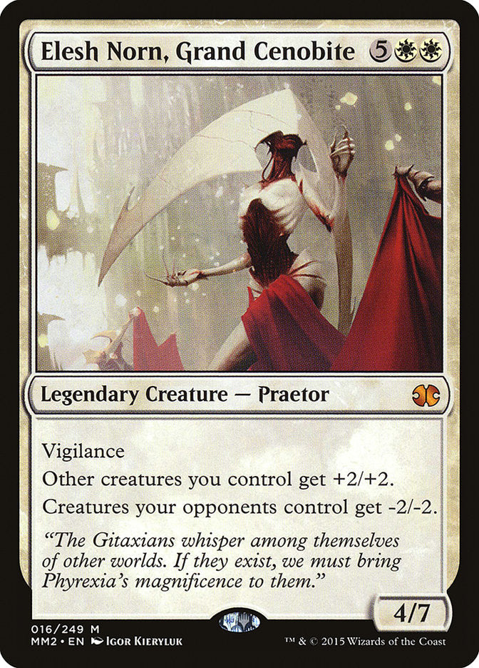 Elesh Norn, Grand Cenobite [Modern Masters 2015] Magic: The Gathering