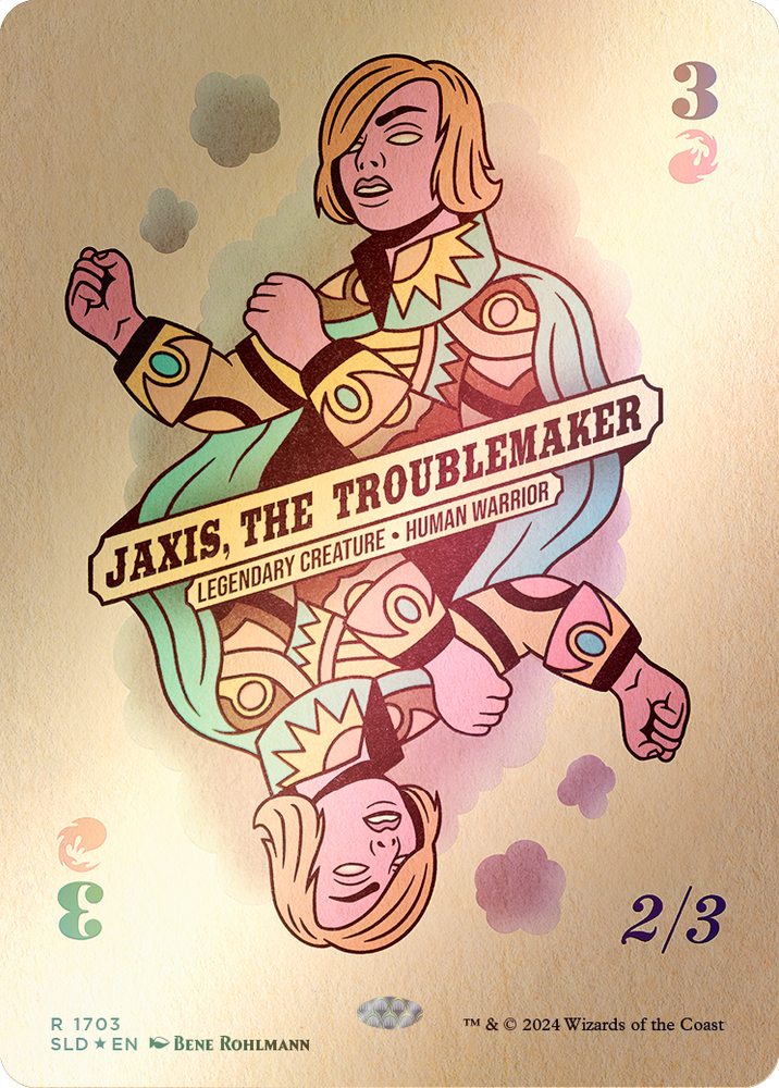 Jaxis, the Troublemaker (Rainbow Foil) [Secret Lair Drop Series] Magic: The Gathering