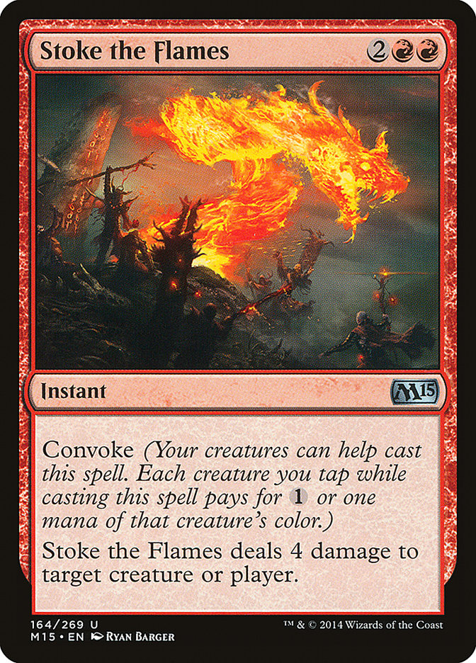 Stoke the Flames [Magic 2015] Magic: The Gathering