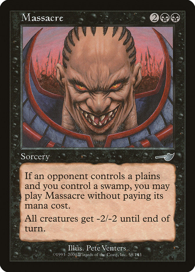 Massacre [Nemesis] Magic: The Gathering