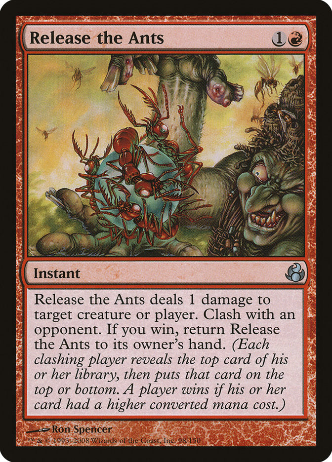 Release the Ants [Morningtide] Magic: The Gathering