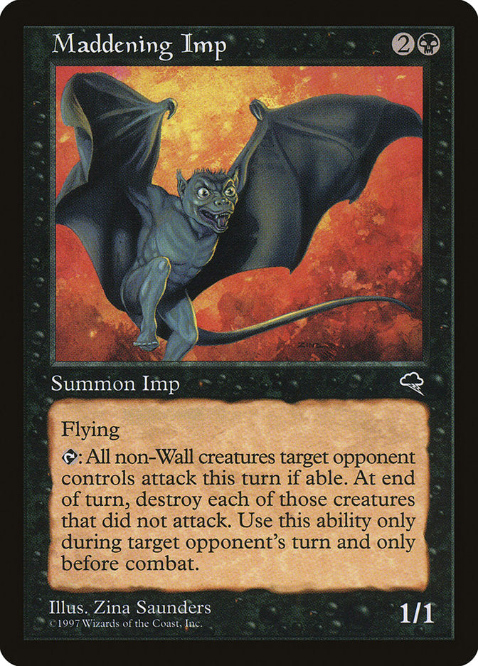 Maddening Imp [Tempest] Magic: The Gathering