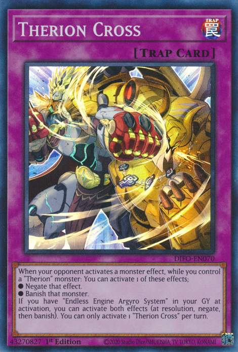 Therion Cross [DIFO-EN070] Super Rare - Yugioh Cards For Your TCG Needs!