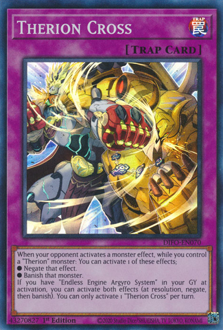 Therion Cross [DIFO-EN070] Super Rare - Yugioh Cards For Your TCG Needs!