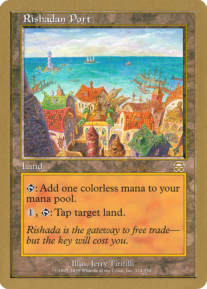 Rishadan Port (Jan Tomcani) [World Championship Decks 2001] Magic: The Gathering