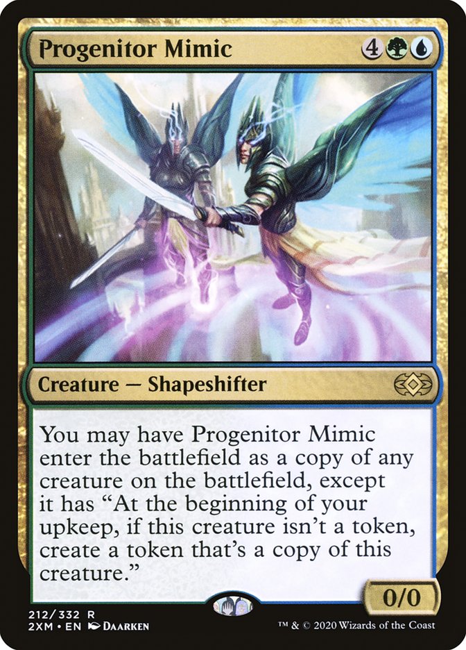 Progenitor Mimic [Double Masters] Magic: The Gathering