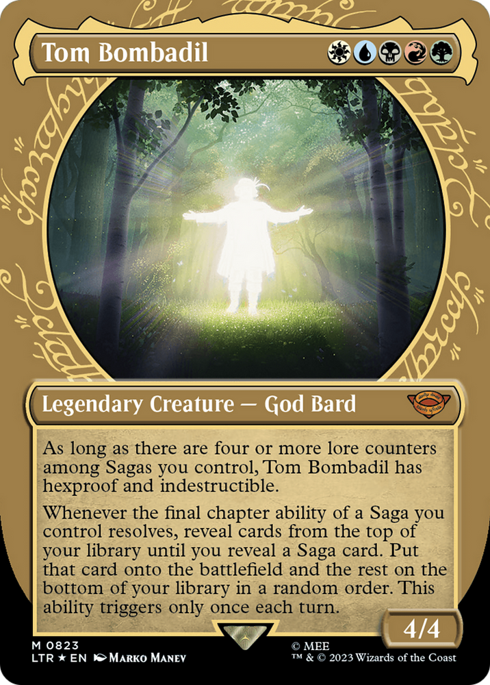 Tom Bombadil (Showcase) (Surge Foil) [The Lord of the Rings: Tales of Middle-Earth] Magic: The Gathering