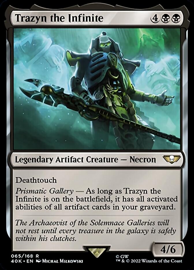 Trazyn the Infinite [Warhammer 40,000] Magic: The Gathering