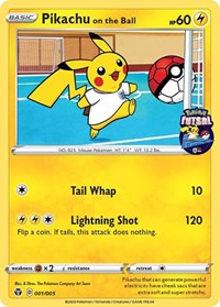 Pikachu on the Ball (001/005) [Miscellaneous Cards] Pokémon