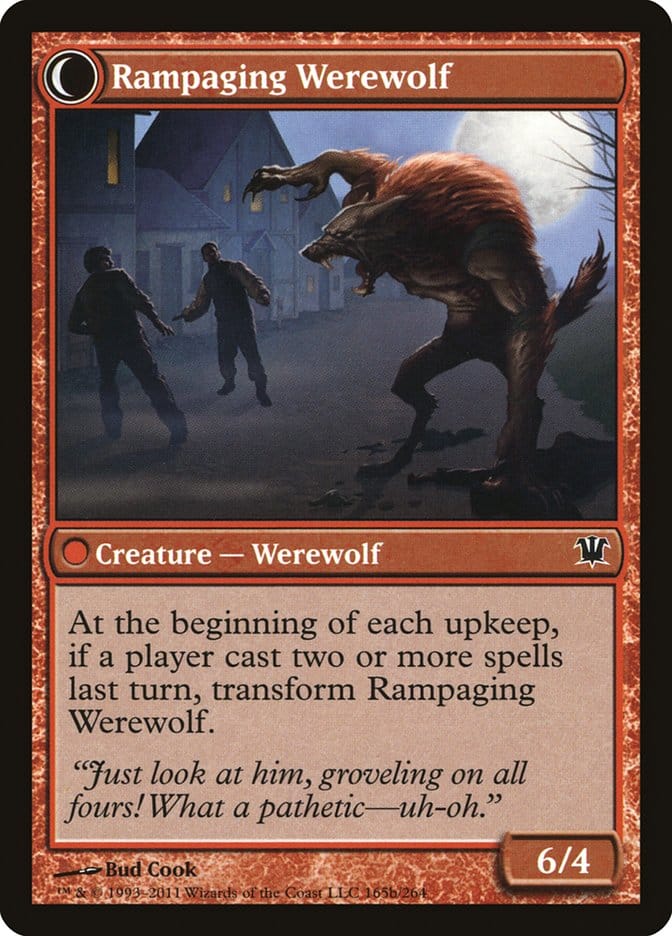 Tormented Pariah // Rampaging Werewolf [Innistrad] Magic: The Gathering