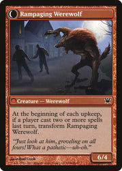 Tormented Pariah // Rampaging Werewolf [Innistrad] Magic: The Gathering