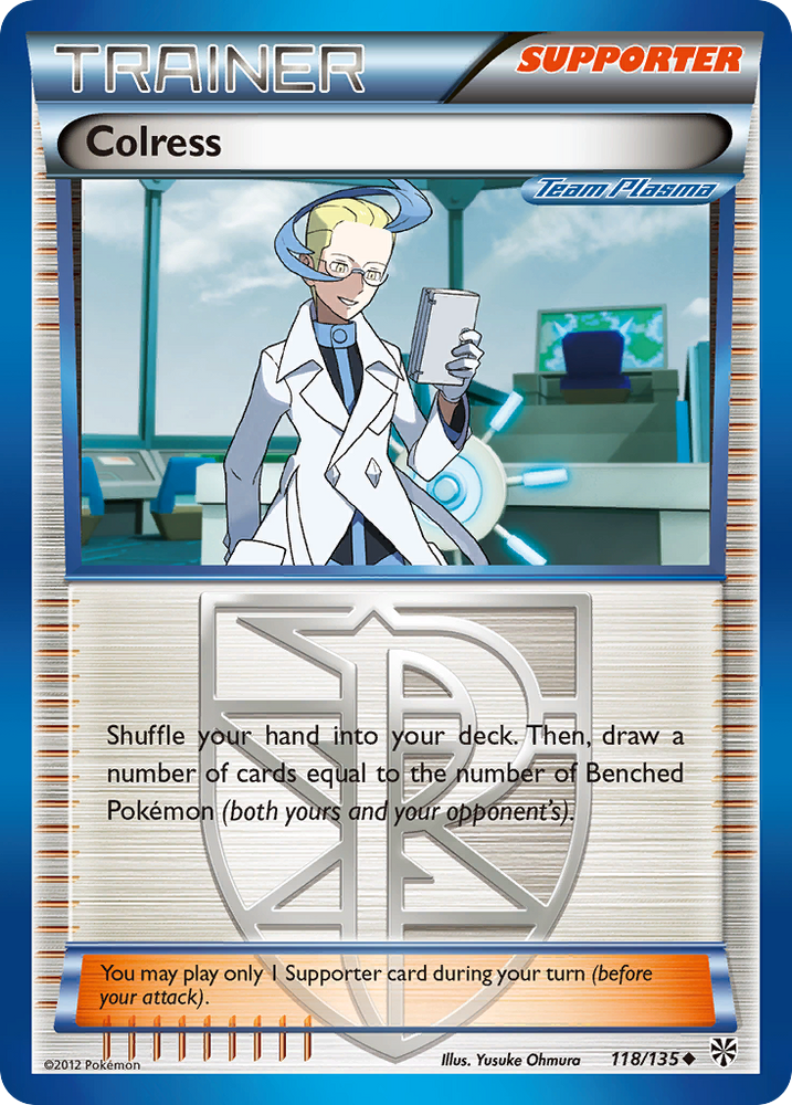 Colress (118/135) [Black & White: Plasma Storm] Pokémon