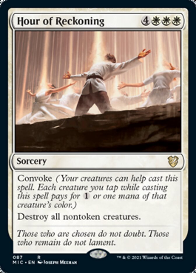Hour of Reckoning [Innistrad: Midnight Hunt Commander] Magic: The Gathering