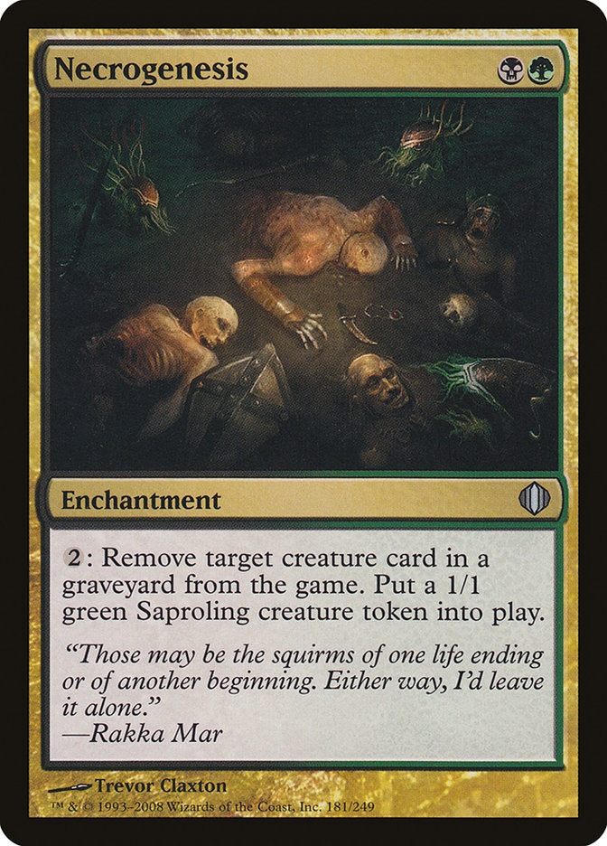 Necrogenesis [Shards of Alara] Magic: The Gathering