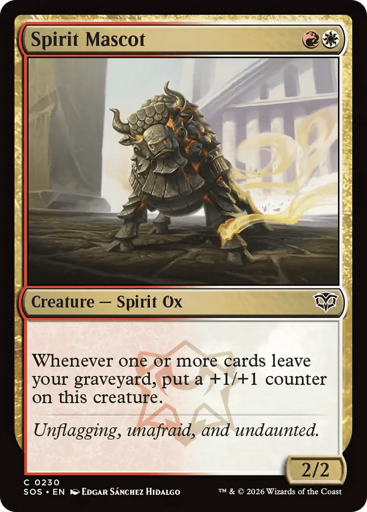 Spirit Mascot [Secrets of Strixhaven]