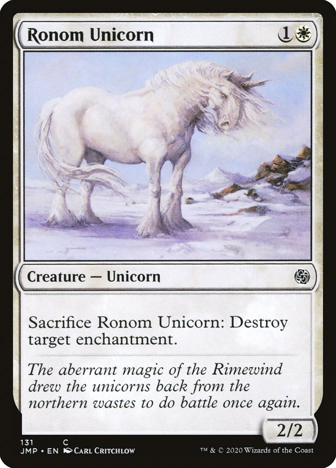 Ronom Unicorn [Jumpstart] Magic: The Gathering