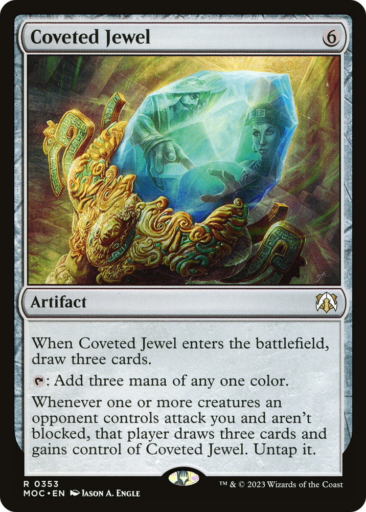 Coveted Jewel (Ripple Foil) [Modern Horizons 3 Commander] Magic: The Gathering