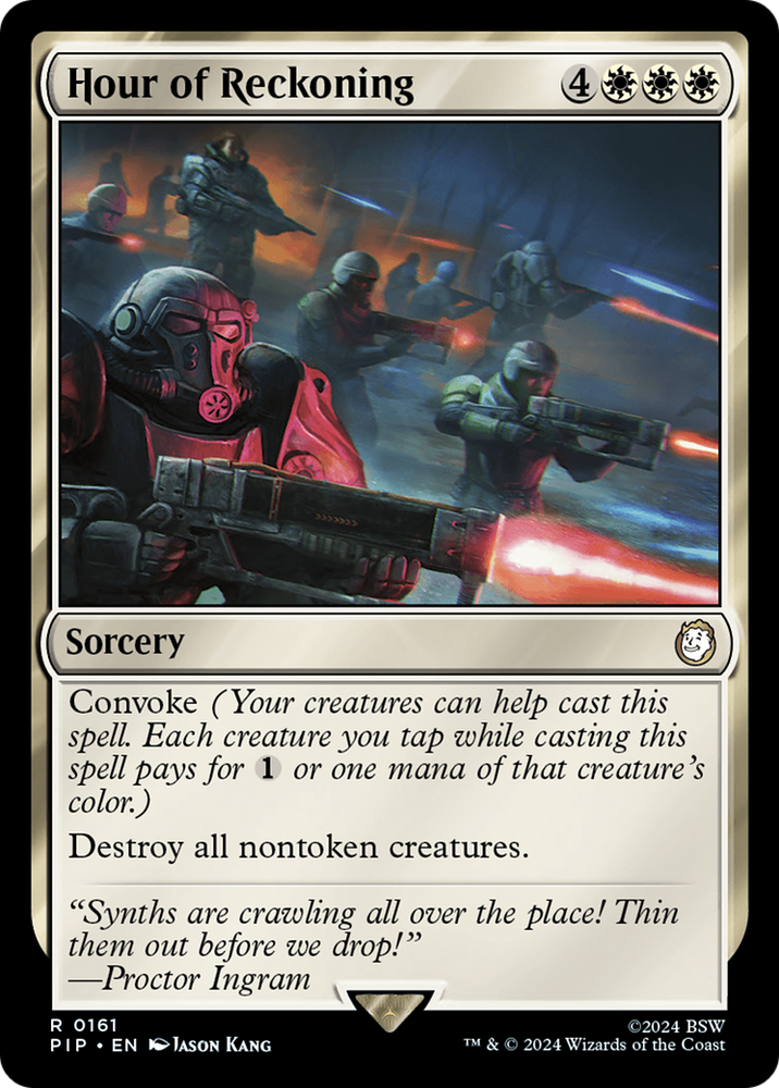 Hour of Reckoning [Fallout] Magic: The Gathering