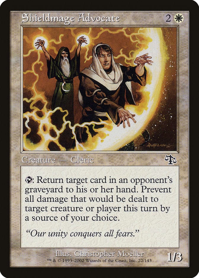 Shieldmage Advocate [Judgment] Magic: The Gathering