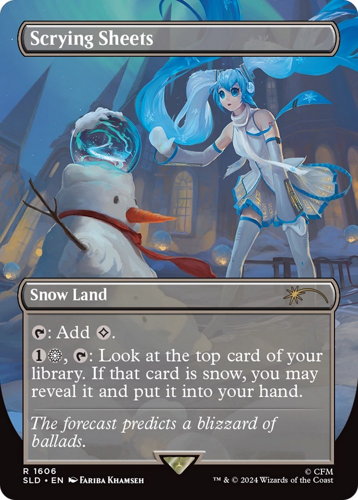 Scrying Sheets (Rainbow Foil) [Secret Lair Drop Series] Magic: The Gathering