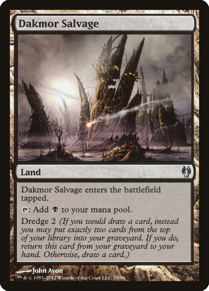 Dakmor Salvage [Duel Decks: Izzet vs. Golgari] Magic: The Gathering