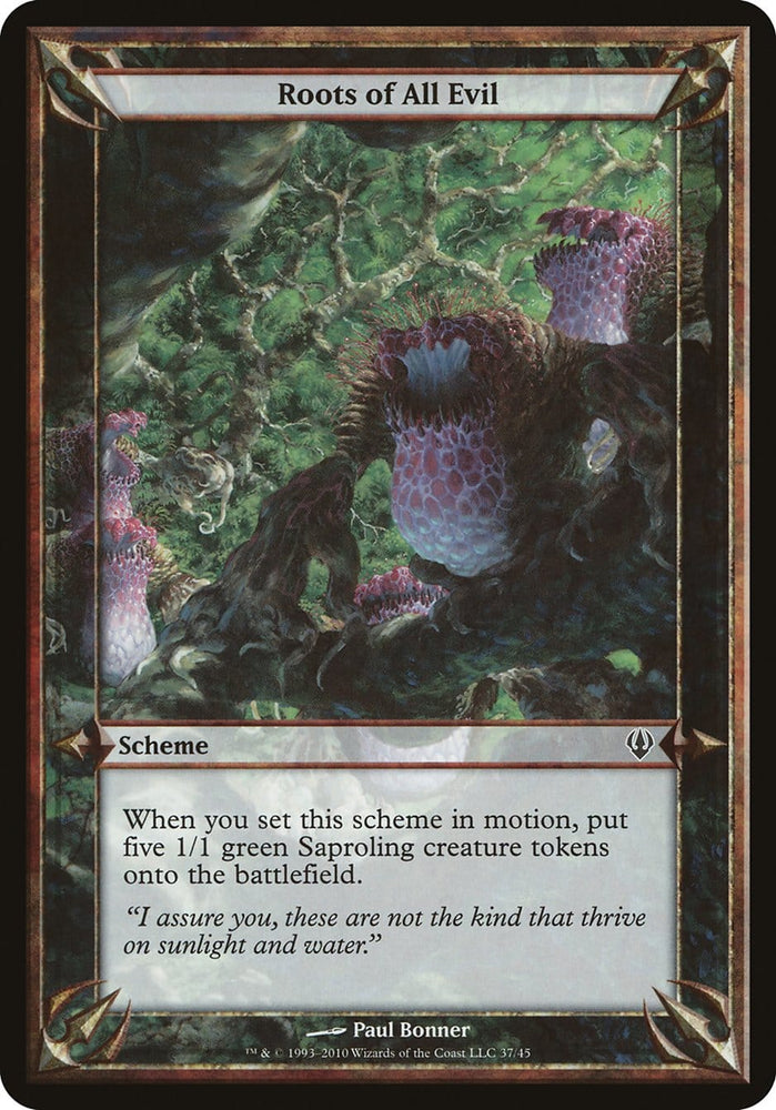 Roots of All Evil (Schemes) [Archenemy Schemes] Magic: The Gathering